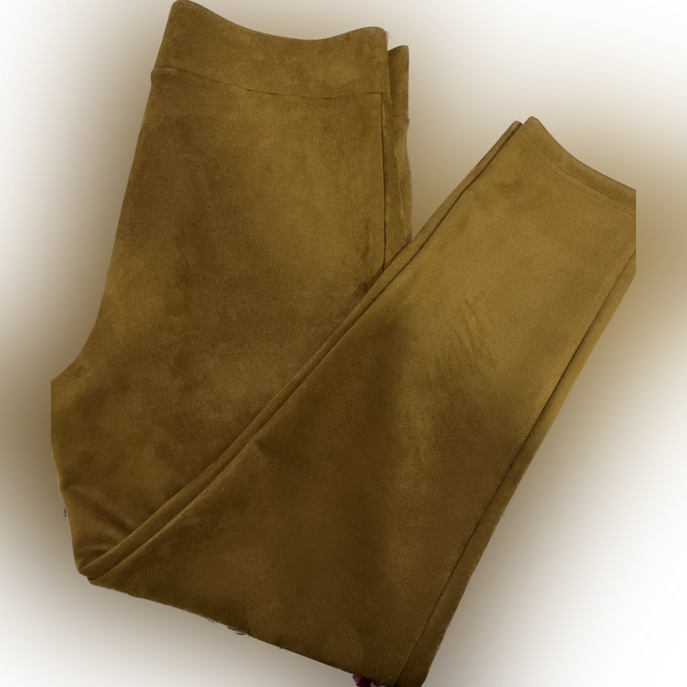 Loft velvet leggings sz L